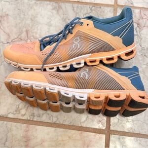 On Running Cloud Women’s 8.5 Peach Athletic Sneaker Lightweight Running Shoe